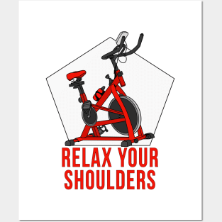 Relax your Shoulders Posters and Art